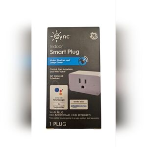 GE Cync Indoor Smart Plug | White | Unopened